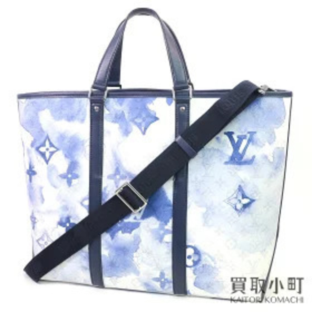 Louis Vuitton Weekend Tote Monogram Watercolor Shoulder Bag LV WEEK END